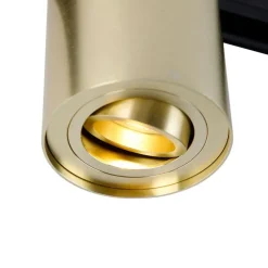 Moderne 1-fase railspot goud - Iconic Rondoo Up