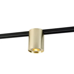 Moderne 1-fase railspot goud - Iconic Rondoo Up