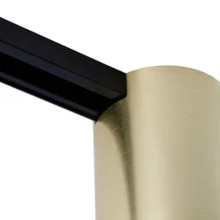 Moderne 1-fase railspot goud - Iconic Rondoo Up