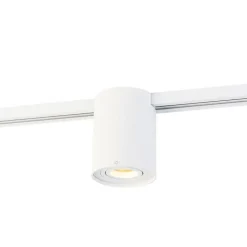 Moderne 1-fase railspot wit - Iconic Rondoo Up