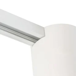 Moderne 1-fase railspot wit - Iconic Rondoo Up