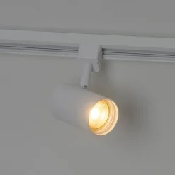 Moderne 1-fase railspot wit - Iconic Jeana