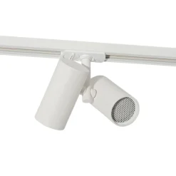 Moderne 1-fase railspot wit 2-lichts - Iconic Scopio