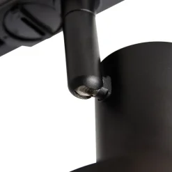 Moderne 1-fase railspot zwart GU10 111mm - Iconic Jeany