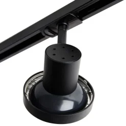 Moderne 1-fase railspot zwart GU10 111mm - Iconic Jeany