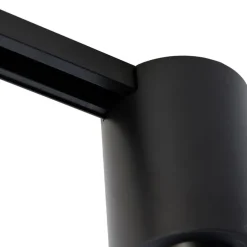 Moderne 1-fase railspot zwart - Iconic Rondoo Up