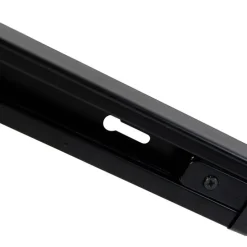 Moderne 1-fase railsysteem met 4 spots zwart - Iconic Jeana