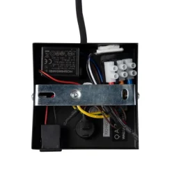 Moderne flexibele wandlamp USB zwart - Zeno