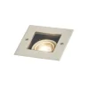 Moderne grondspot beige GU10 50mm draai- en kantelbaar IP65 - Oneon
