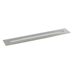 Moderne grondspot staal 50 cm incl. LED IP65 - Eline