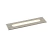 Moderne grondspot staal 30 cm incl. LED IP65 - Eline