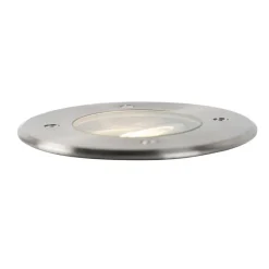 Moderne grondspot staal 16,5 cm IP67 - Basic Round