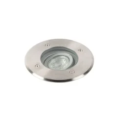 Moderne grondspot staal 16,5 cm IP67 - Basic Round