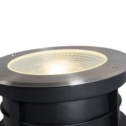 Moderne grondspot staal incl. LED 20W - Bridge