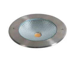 Moderne grondspot staal incl. LED 20W - Bridge