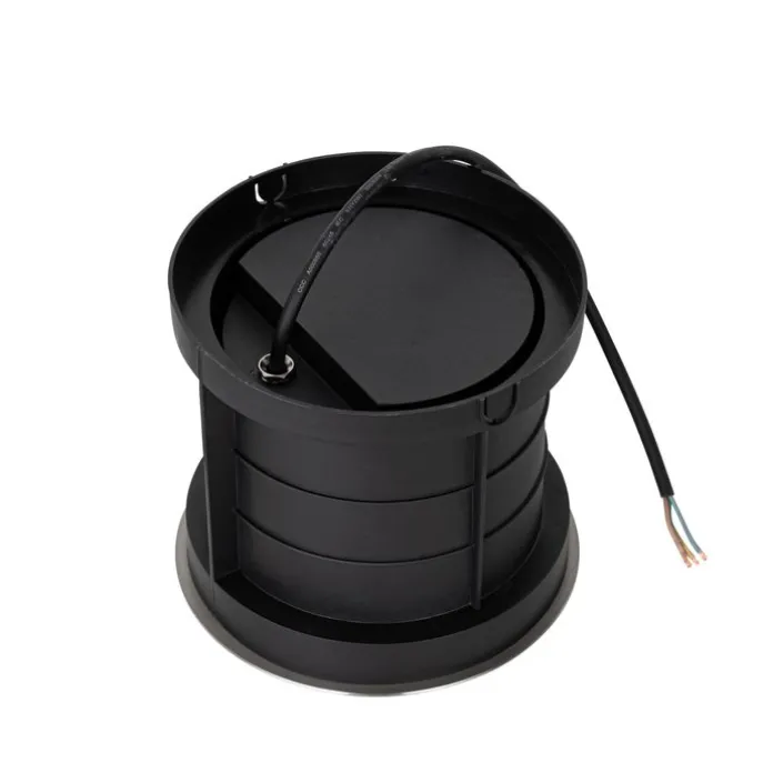 Moderne grondspot staal 3-lichts IP65 - Tribus