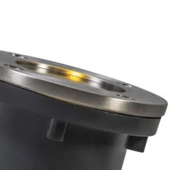 Moderne grondspot staal RVS - Basic Round