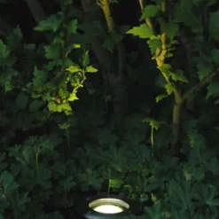 Moderne grondspot staal RVS - Basic Round