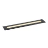 Moderne grondspot zwart 50 cm incl. LED IP65 - Eline