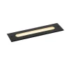 Moderne grondspot zwart 30 cm incl. LED IP65 - Eline