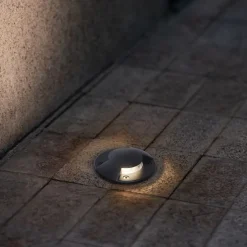 Moderne grondspot zwart GU10 50mm 2-lichts effect IP65/IP67 - Cellar