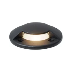 Moderne grondspot zwart GU10 50mm 2-lichts effect IP65/IP67 - Cellar