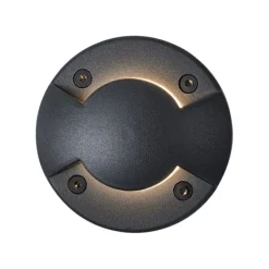 Moderne grondspot zwart GU10 50mm 2-lichts effect IP65/IP67 - Cellar