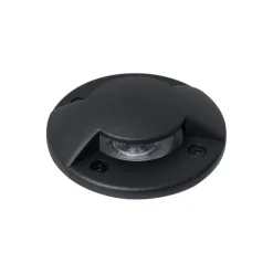 Moderne grondspot zwart GU10 50mm 2-lichts effect IP65/IP67 - Cellar