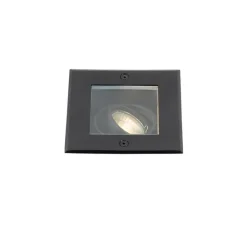 Moderne grondspot zwart verstelbaar IP65 - Oneon