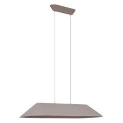 Moderne hanglamp beige incl. LED 3-staps dimbaar - Dani
