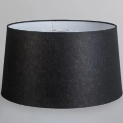 Moderne hanglamp brons met kap 45 cm zwart - Combi 1