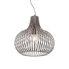 Moderne hanglamp bruin 48 cm - Saffira