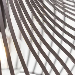 Moderne hanglamp bruin 48 cm - Saffira