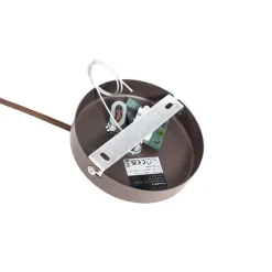 Moderne hanglamp bruin 48 cm - Saffira