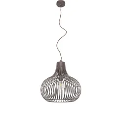Moderne hanglamp bruin 48 cm - Saffira