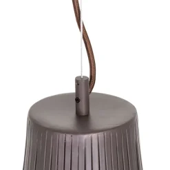 Moderne hanglamp bruin 48 cm - Saffira