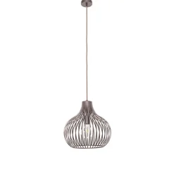Moderne hanglamp bruin 38 cm - Saffira