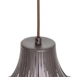 Moderne hanglamp bruin 38 cm - Saffira