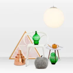 Moderne hanglamp glas 40cm - Ball