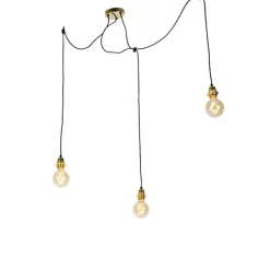 Moderne hanglamp goud - Cava 3
