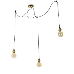 Moderne hanglamp goud - Cava 3