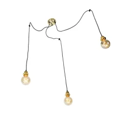 Moderne hanglamp goud - Cava 3