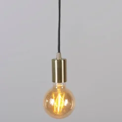 Moderne hanglamp goud - Facil
