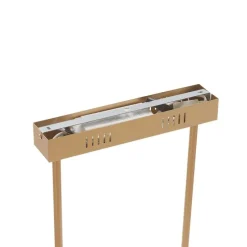 Moderne hanglamp goud incl. LED 3-staps dimbaar 3-lichts - Vivé