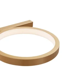 Moderne hanglamp goud incl. LED 3-staps dimbaar 3-lichts - Vivé