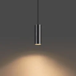 Moderne hanglamp gunmetal GU10 50mm - Tubo