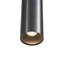 Moderne hanglamp gunmetal GU10 50mm - Tubo