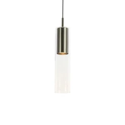 Moderne hanglamp gunmetal voor railsysteem 1-fase - Iconic Lloyd