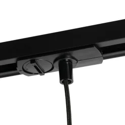 Moderne hanglamp gunmetal voor railsysteem 1-fase - Iconic Lloyd