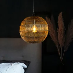 Moderne hanglamp messing 42 cm - Bolti